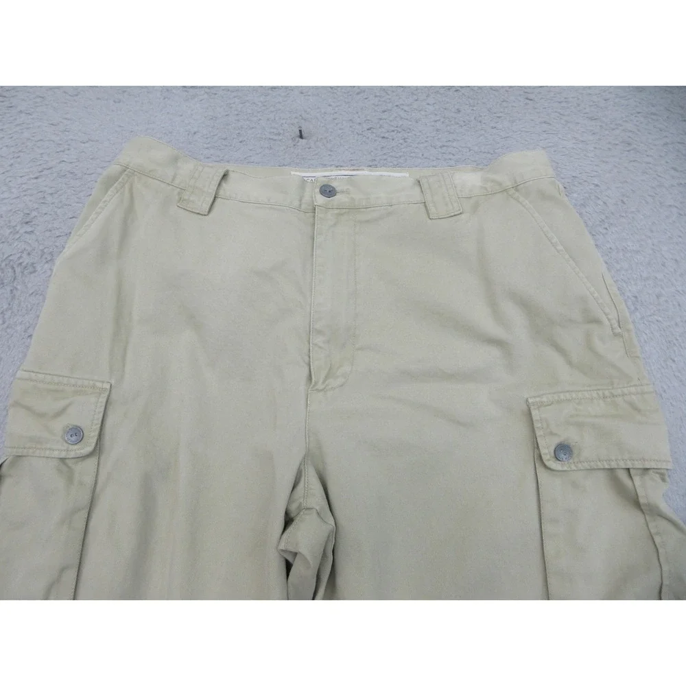 Calvin Klein Jeans GI Chino Cargo Pants Mens 36x30 Khaki Cotton Utility Workwear
